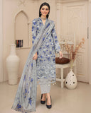 Print Shrint - Premium ChickenKari Boring Emb Lawn - Vol 28 - D-01