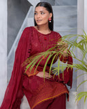 Print Shrint - Luxury Printed Emb Lawn - Vol 27 - D-01