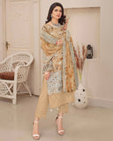 Print Shrint - Premium ChickenKari Boring Emb Lawn - Vol 28 - D-02