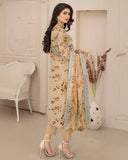 Print Shrint - Premium ChickenKari Boring Emb Lawn - Vol 28 - D-02