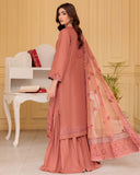 Zara - Premium Fine Embroidered Lawn - Vol 13 - D-02