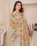 Print Shrint - Premium ChickenKari Boring Emb Lawn - Vol 28 - D-02