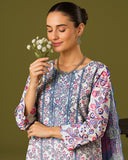 Print Shrint - Vol 42 - Premium Printed Emb Lawn - D-02
