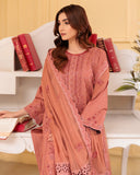 Zara - Premium Fine Embroidered Lawn - Vol 13 - D-02