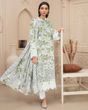Print Shrint - Premium ChickenKari Boring Emb Lawn - Vol 28 - D-03