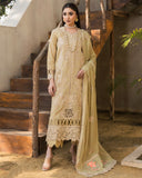 Luxury Embroidered Lawn Festival Edit - Roshni Vol 25 - D-03