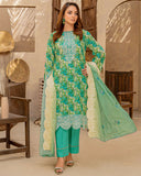 Print Shrint - Vol 30 - Premium Printed Emb Lawn - D-03