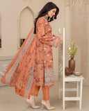 Print Shrint - Premium ChickenKari Boring Emb Lawn - Vol 28 - D-04