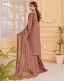 Zara - Premium Fine Embroidered Lawn - Vol 13 - D-04