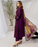 Jasmine - Luxury Embroidered Festive Lawn - Vol 09 - D-04