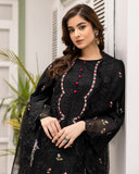 Saphira - Luxury Embroidered Festive Cross Slub Lawn - Vol 12 - D-04