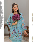 Print Shrint - Luxury Print Embroidered Lawn - Vol 17 - D-04