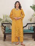 Rakhna Kari - Premium ChikanKari Embroidered Lawn - Vol 06 - D-05