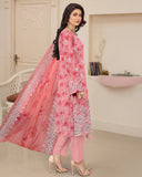 Print Shrint - Premium ChickenKari Boring Emb Lawn - Vol 28 - D-06