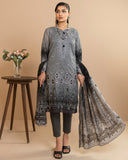 Print Shrint - Premium Printed Emb Lawn - Vol 23 - D-07