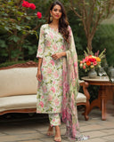 Print Shrint - Vol 40 - Premium Printed Lawn - D-07