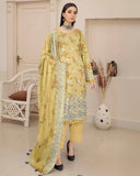 Print Shrint - Premium ChickenKari Boring Emb Lawn - Vol 28 - D-07