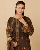 Print Shrint - Luxury Print Embroidered Lawn - Vol 14 - D-07