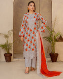 Print Shrint - Vol 30 - Premium Printed Emb Lawn - D-08