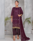 Print Shrint - Luxury Printed Emb Lawn - Vol 27 - D-08