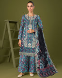 Print Shrint - Vol 42 - Premium Printed Emb Lawn - D-08