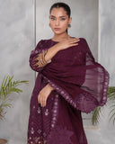 Print Shrint - Luxury Printed Emb Lawn - Vol 27 - D-08