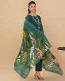 Print Shrint - Luxury Print Embroidered Lawn - Vol 14 - D-09