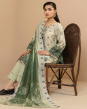 Print Shrint - Premium Printed Emb Lawn - Vol 23 - D-09