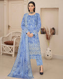 Print Shrint - Premium ChickenKari Boring Emb Lawn - Vol 28 - D-10