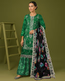 Print Shrint - Vol 42 - Premium Printed Emb Lawn - D-10