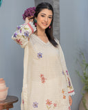 Print Shrint - Luxury Print Embroidered Lawn - Vol 17 - D-10