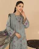 Print Shrint - Luxury Print Embroidered Lawn - Vol 14 - D-10