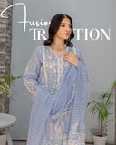 Maya - Vol 34 - Luxury Embroidered Lawn Festival Edit - D-06-A